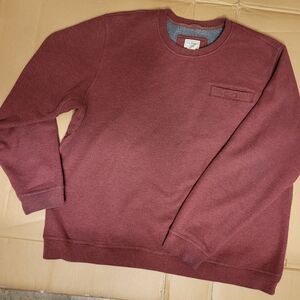 Cozy and Warm, Mens Gift L.L. Bean Men's Maroon Crewneck Swearshirt Sz. XXLg.